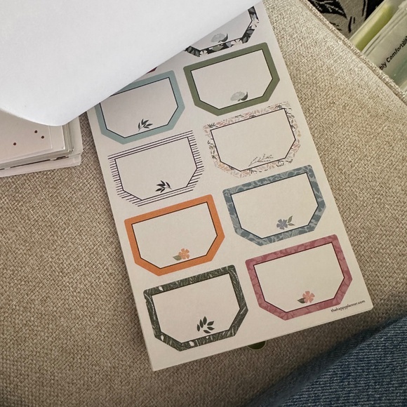 HAPPY PLANNER Bundle - Homebody Big Sticker book and Planner Paper - Partial - Picture 3 of 16